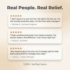 Das Loosen Up™ Nackenmassagekissen mit Wärmefunktion – 3-in-1-System zur Dekompression der Halswirbelsäule und Wärmetherapie 